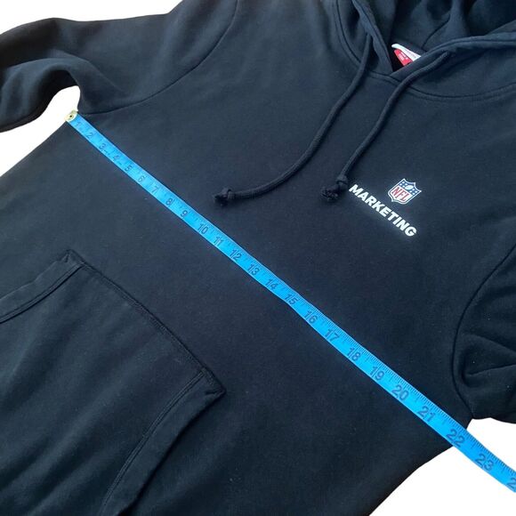 Mitchell & Ness NFL Black Pullover Hoodie Men's Size L Long Sleeve WE RUN AS ONE - Picture 7 of 11